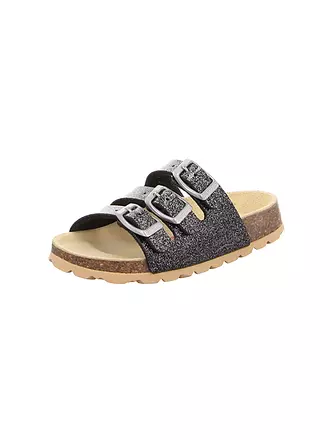 SUPERFIT | Kinder Hausschuhe - Pantoffel | schwarz